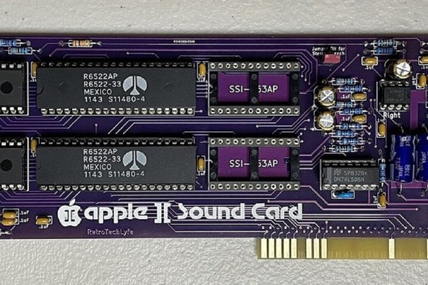 Apple II II+ IIe & IIgs Sound Card Build Kit
