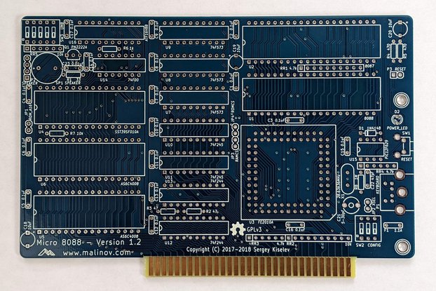 Micro 8088 - IBM XT Compatible Processor Board