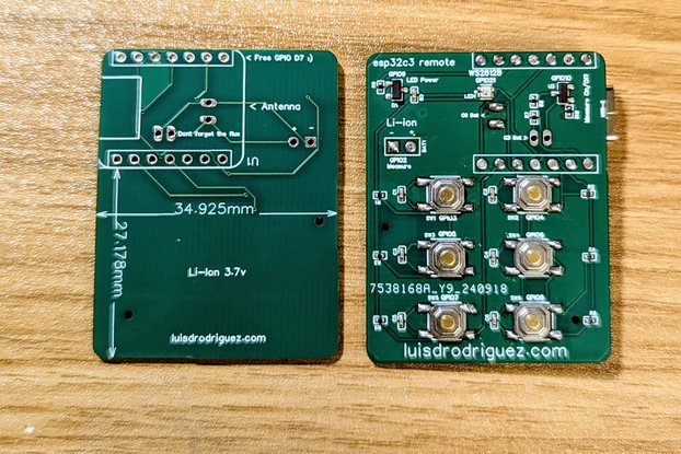 ESP32 Remote 6 Button RGB