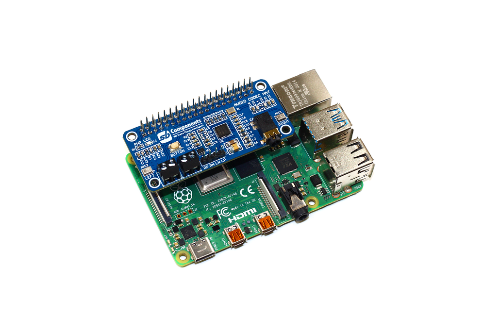 WM8960 IC Based Audio Codec HAT for Raspberry Pi 1