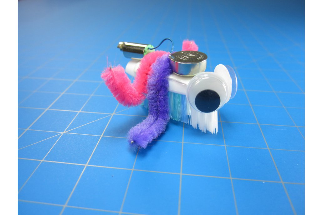BristleBot Kit - Make your own Tiny Playing Bots! 1