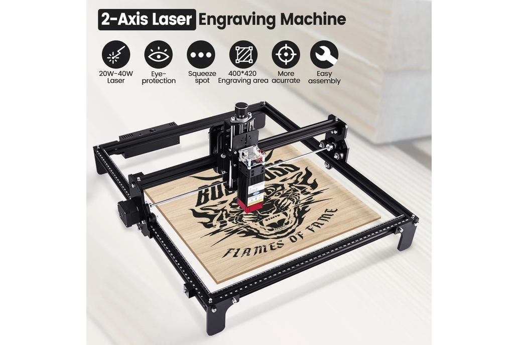 DIY Laser Engraving Machine Optical Power 10W 1