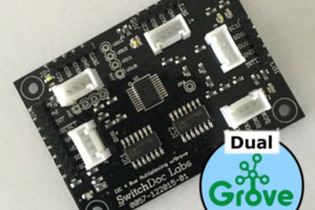 Grove I2C 4 Channel Mux Extender / Expander Board 