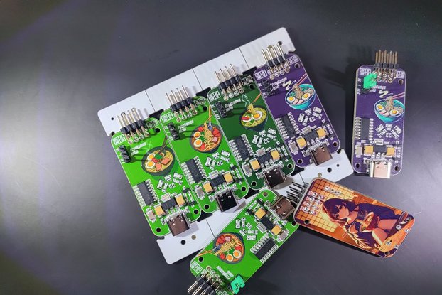 ProgRamen CH340 - Full Kit (4 pcs)