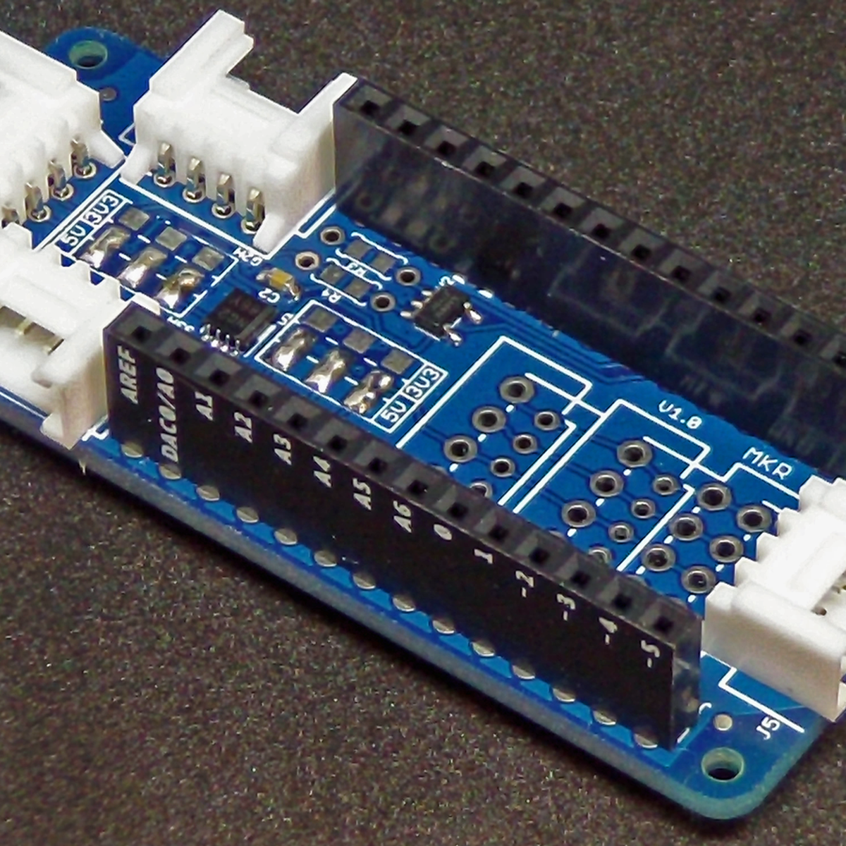 Polymorphic I2c Shield For Arduino Mkr From Red Hunter On Tindie