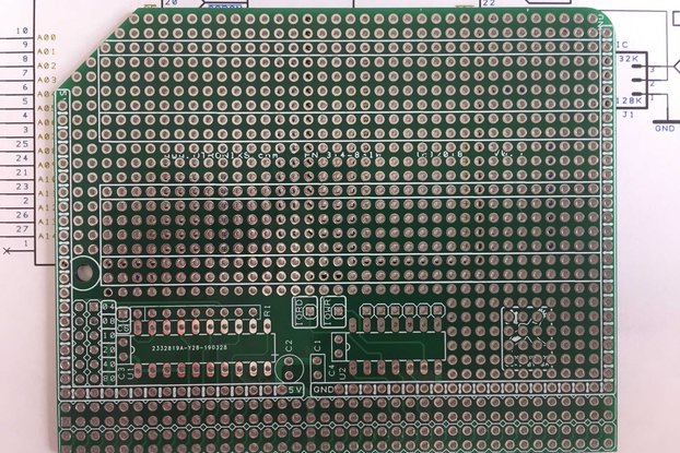 Enhanced Prototype Board/PCB for the RC2014 Bus