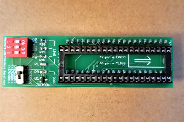 27C322/160/800/400 to TL866II Plus Programmer