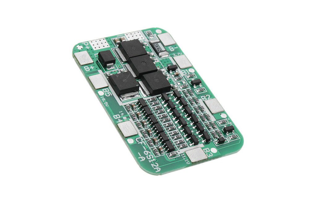 DC 24V 15A 6S PCB BMS Protection Board For Solar 1