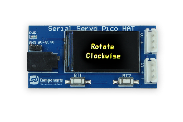 SB Serial Servo Pico HAT