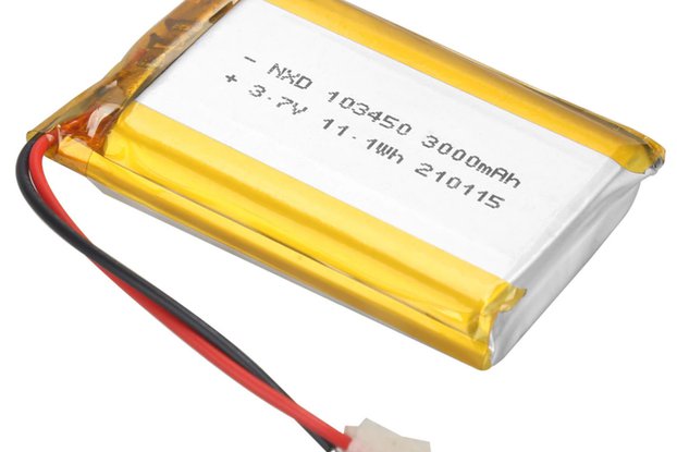 3000mAh Lithium Polymer Battery Pack
