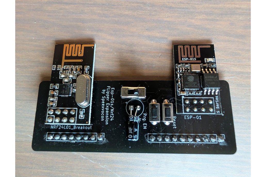 Flipper Zero Wifi ESP01 & NRF24 Module Expansion 1