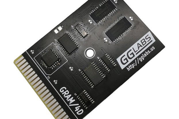 GRAM/4D - 4MB geoRAM for Commodore 64/128