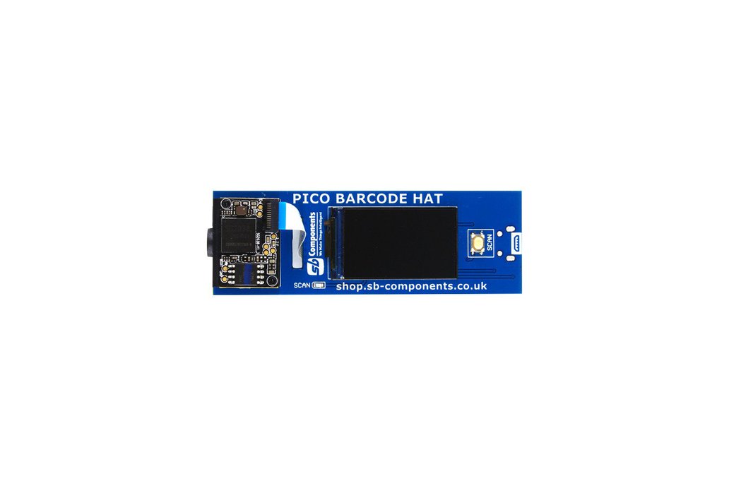 DE2120 Barcode Scanner HAT for Raspberry Pi Pico 1