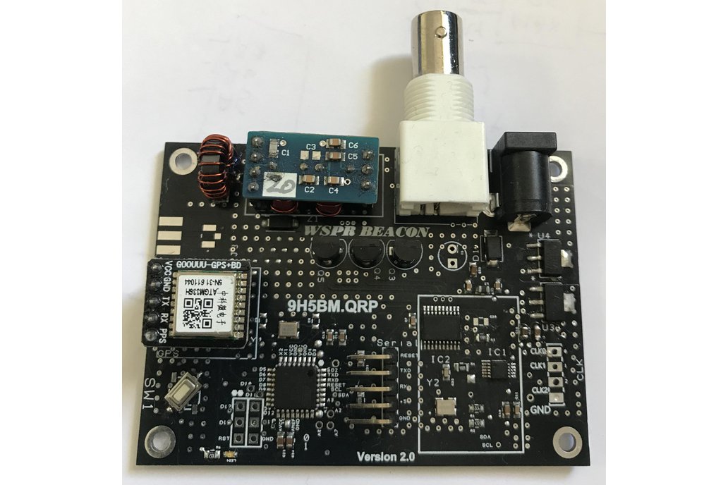 H.F - WSPR -GPS- Beacon  Version 2 1