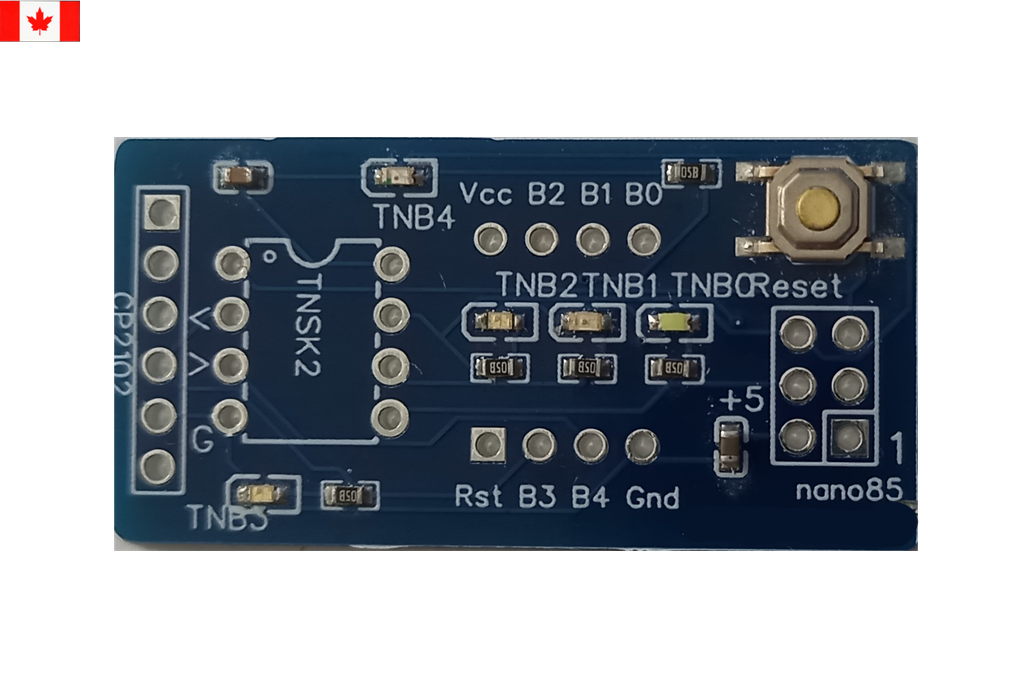 ATTiny85/13 Arduino dev board - pre-release 1