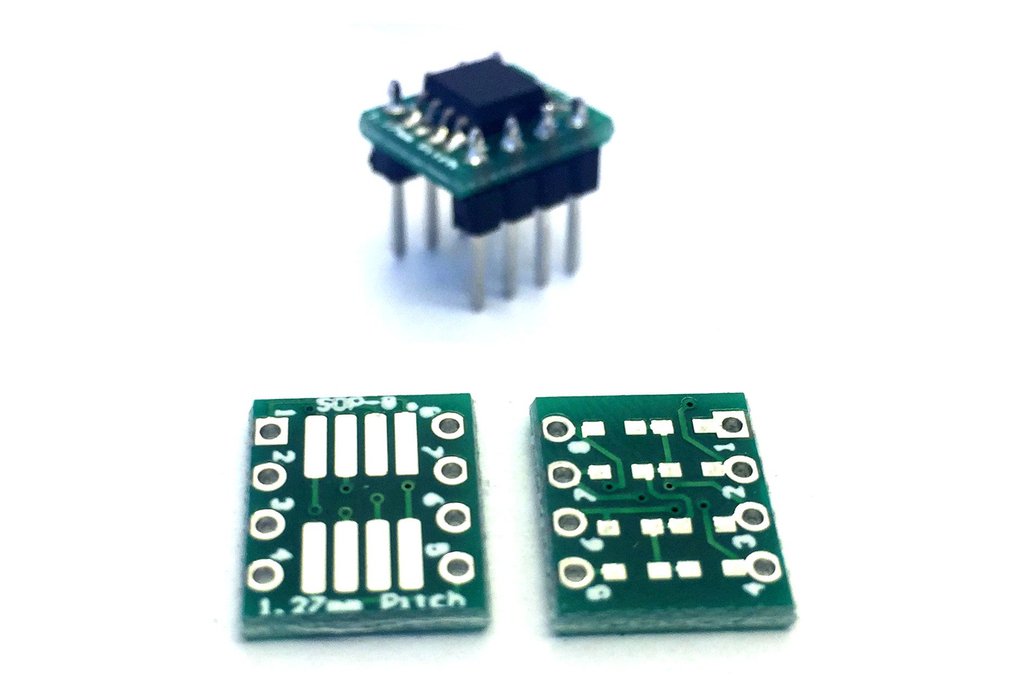 10x SMT to DIL Adapter for soic-8 oder sop-8 1