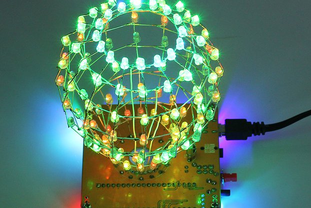 DIY Kit Colorful LED Cubic Ball Light