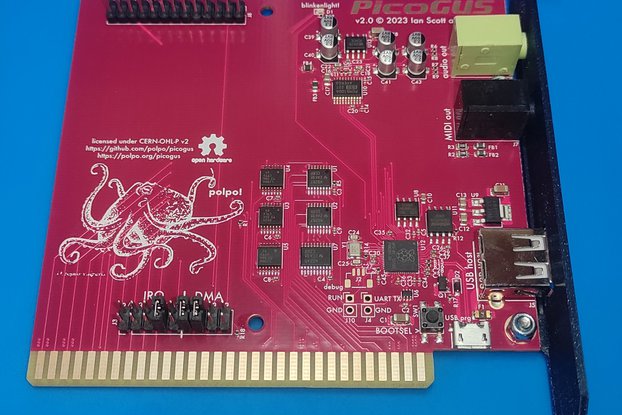 PicoGUS Gravis UltraSound + Wavetable Pi MT32-PI