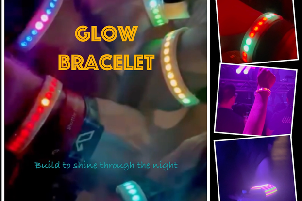 Anjuna Glow unique LED wristband/bracelet