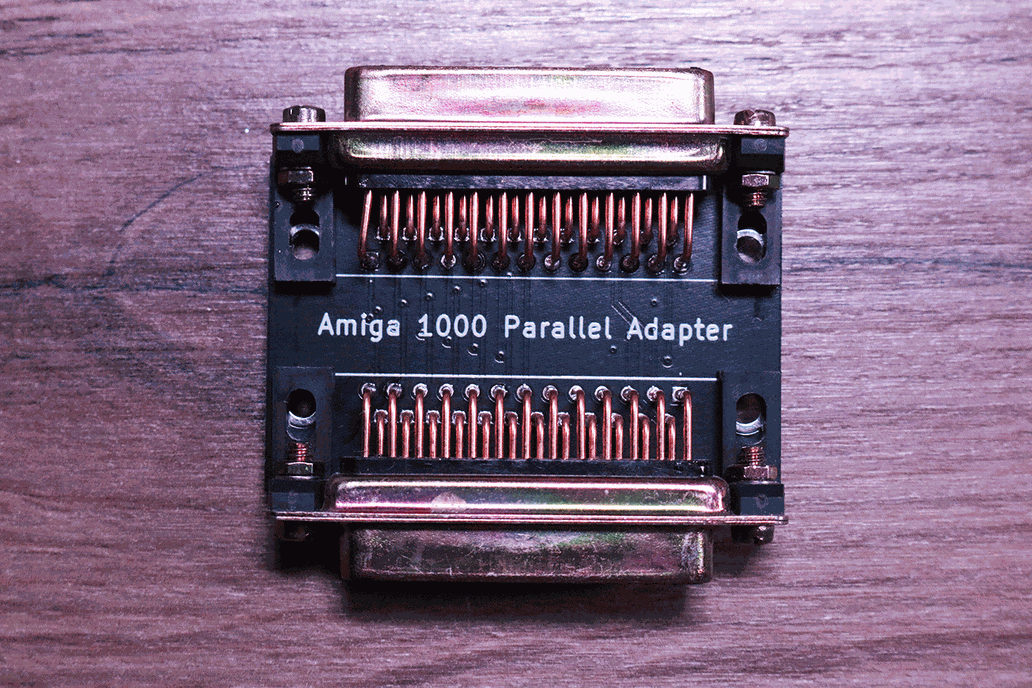Simple A1000 Parallel port adapter 1