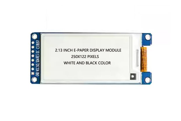 SPI 2.13 inch 122x250 e-paper EINK Display Module