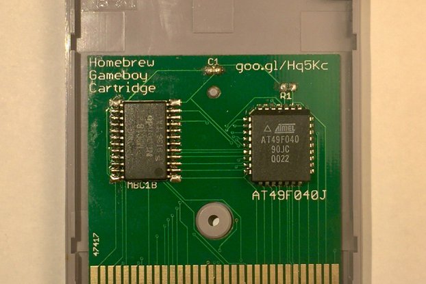 Homebrew Gameboy Cartridge