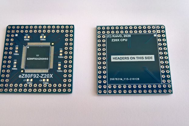 Z20X Processor Module with eZ80F92 (PCB)