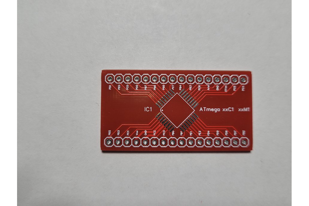 TQFP-32 to DIL  adapter board 1