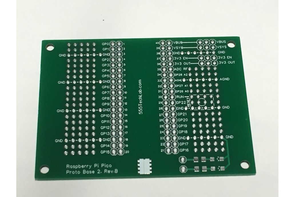 Prototype Base PCB for Raspberry Pi Pico 1