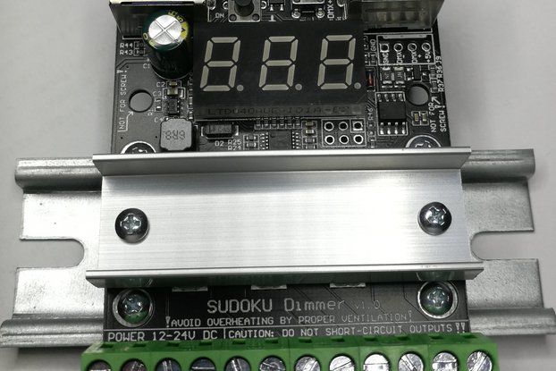SUDOKU dimmer, 6CH High Frequency DMX 512 decoder
