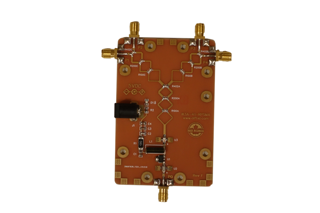 4-Port RF LNA Splitter (RX Only) for WiFi and BT 1