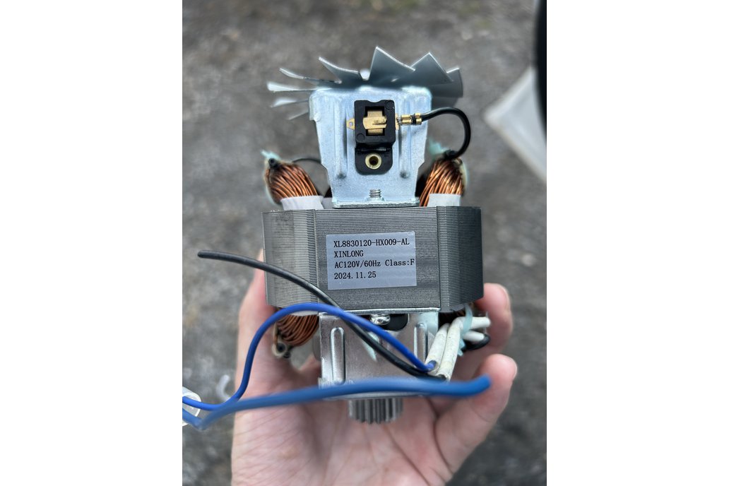 120V Electric Motor – New, Never Used (AC, 60Hz, 1