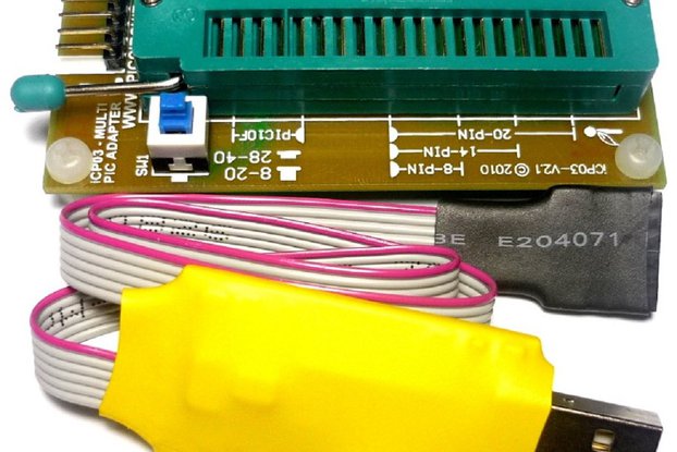 iCA03 - USB PIC & EEPROM Programmer Set