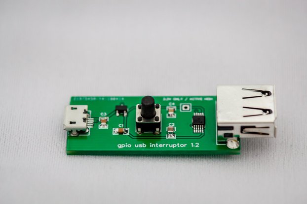 GPIO USB signal wedge - D+/D- interruptor