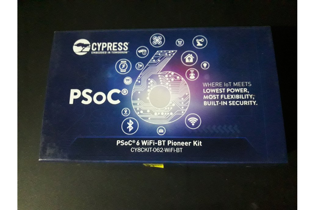 PSoC 6 Wifi/BT Pioneer kit 1