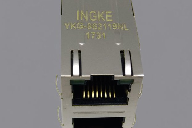 YKG-862119NL 2X1 Ports RJ45 Ethernet Connector