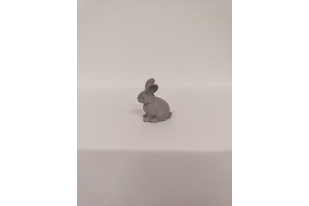3D printed bunny 1