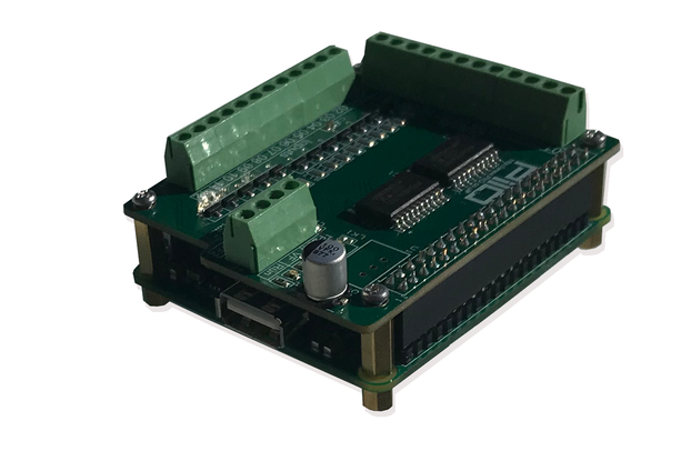 Raspberry Pi PiIO digital input / output board