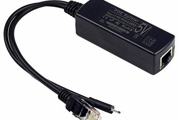 IEEE 802.3af Micro USB Active PoE Splitter Power