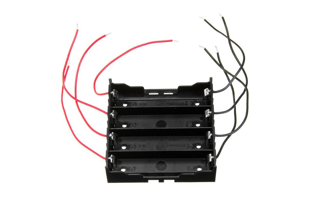 4 Slots 18650 Battery Holder 1