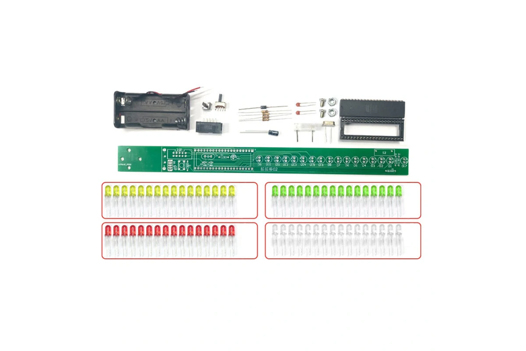 17-bit LED Light Rocker Electronic Kit 1