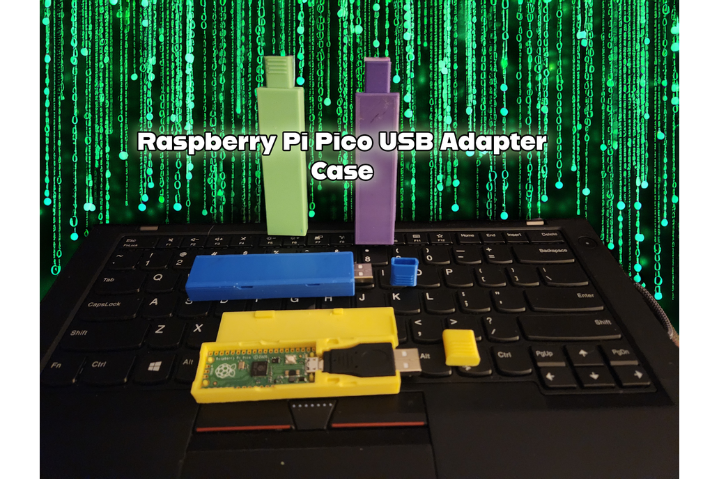 Raspberry Pi Pico USB Adapter Case - 3D Printed 1