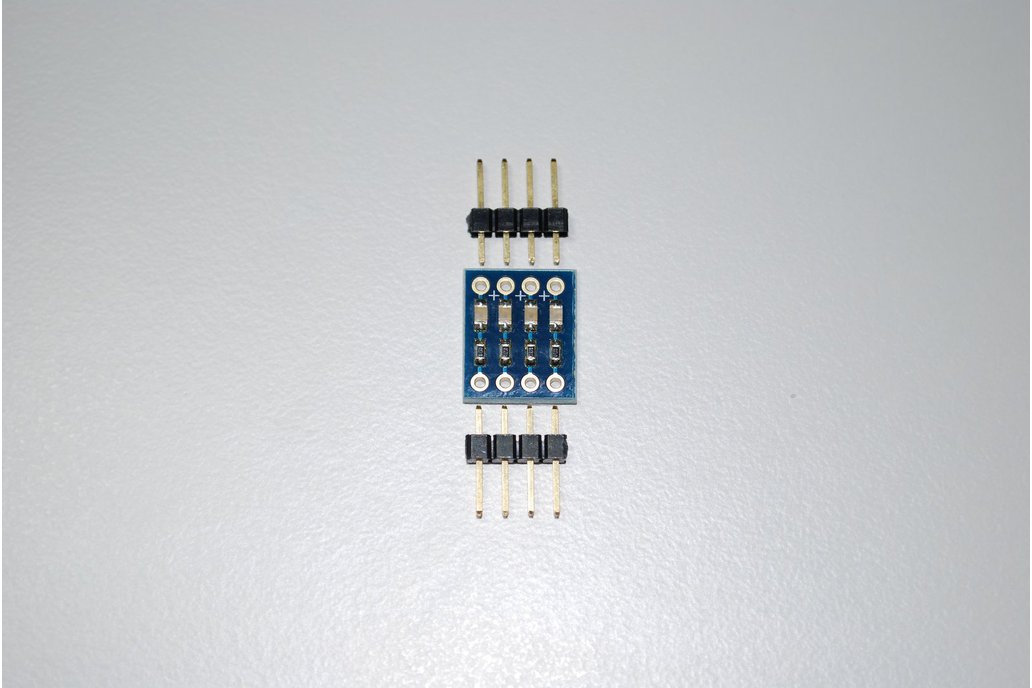 4 led board to fit into a breadboard 1