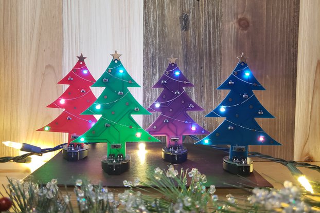 DIY (2x) Christmas Tree Ornament / Holiday Display