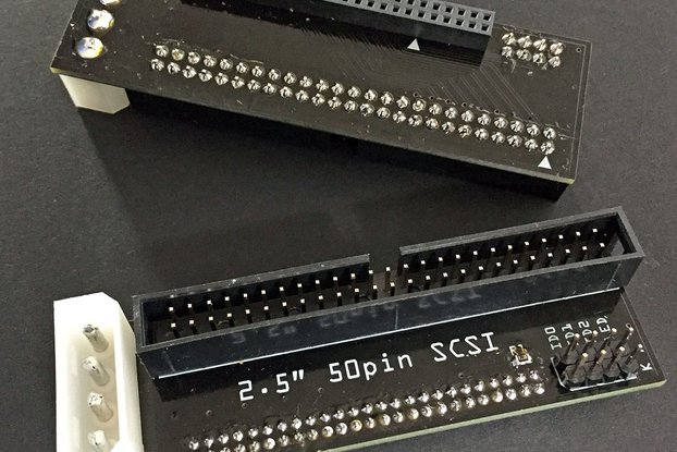 2.5" to 3.5" SCSI 50 pin SCSI adapter
