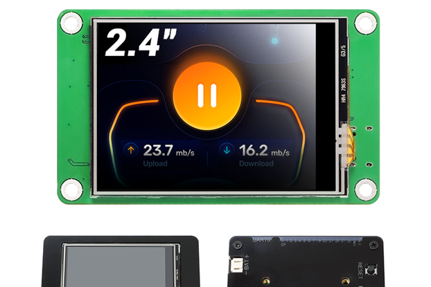 CrowPanel 2.4"-320*240 HMI Pico RP2040 Touchscreen