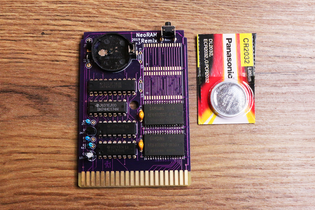 NEORAM 1Mb Battery Backed GEORam expansion for C64