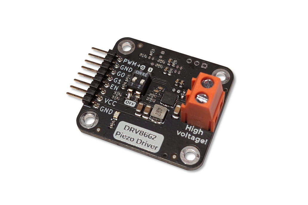 DRV8662 Piezo Haptic Driver Breakout Board Rev2 1
