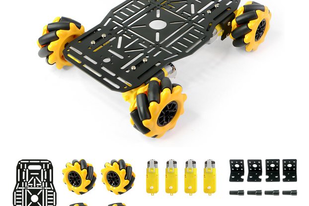 4WD Mecanum Wheel Robot Chassis