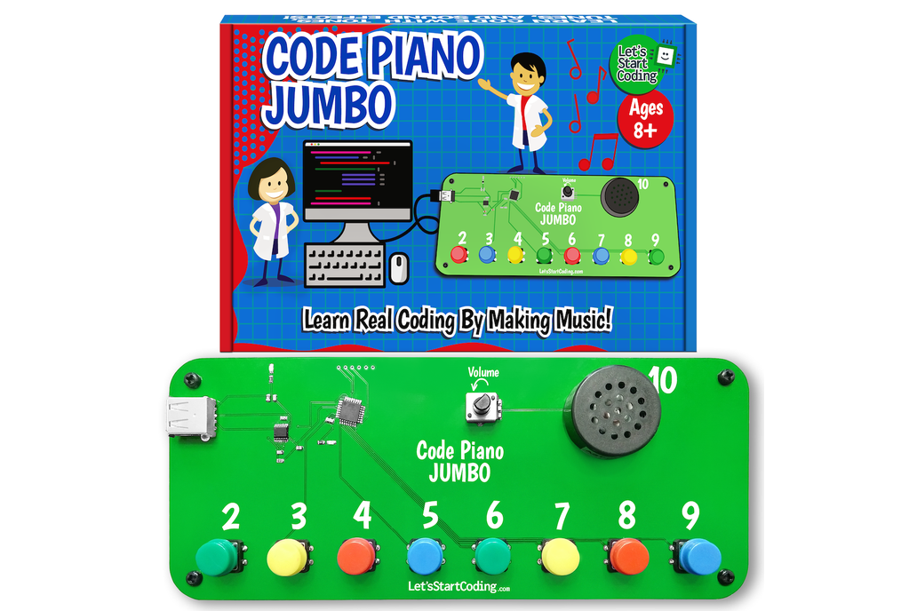Code Piano Jumbo Coding Kit for Boys & Girls 8-12. 1